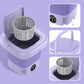 Draagbare mini-opvouwbare wasmachine