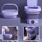 Draagbare mini-opvouwbare wasmachine