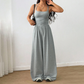 Casual jumpsuit met spaghettibandjes voor dames