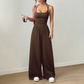 Casual jumpsuit met spaghettibandjes voor dames