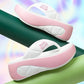Zachte platform slippers met kleurblokken voor dames