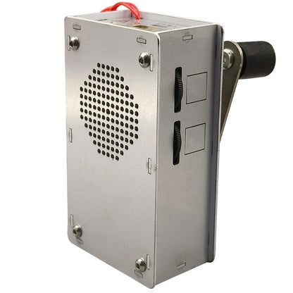 Multifunctionele noodoplader en radio met handmatige oplader