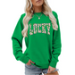 Dames Lucky Shamrock Sweatshirt met print