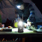 Uitschuifbare kampeerlamp op zonne-energie | Perfect voor kamperen en noodgevallen!