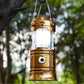 Uitschuifbare kampeerlamp op zonne-energie | Perfect voor kamperen en noodgevallen!
