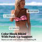 Sexy bikini-set met kleurblokken voor dames