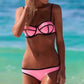 Sexy bikini-set met kleurblokken voor dames