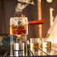 Doe-het-zelfset voor een draagbare alcoholbrander voor buiten